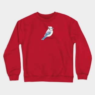 Blue Jay Bird Crewneck Sweatshirt